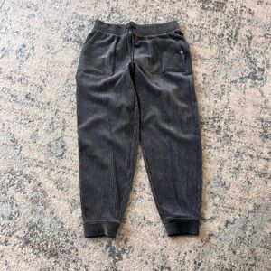 Talbots Gray Jogger Sweatpants Elastic Cuffs